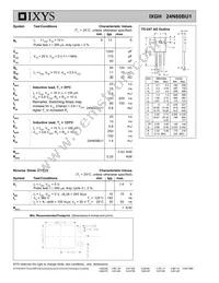 IXGH24N60BU1 Datasheet Page 2