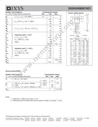 IXGH24N60C4D1 Datasheet Page 2