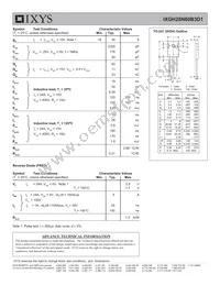 IXGH28N60B3D1 Datasheet Page 2