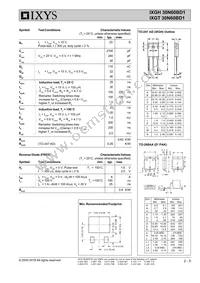 IXGH30N60BD1 Datasheet Page 2