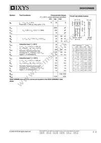 IXGH32N60B Datasheet Page 2