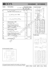IXGH40N60B Datasheet Page 2
