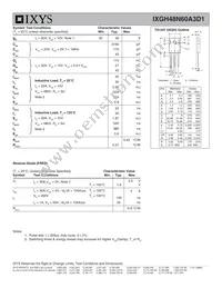 IXGH48N60A3D1 Datasheet Page 2