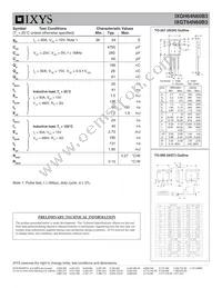 IXGH64N60B3 Datasheet Page 2
