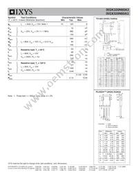 IXGK320N60A3 Datasheet Page 2