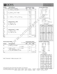 IXGK64N60B3D1 Datasheet Page 2