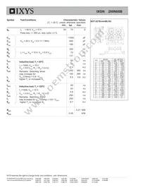 IXGN200N60B Datasheet Page 2