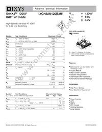 IXGN82N120B3H1 Datasheet Cover