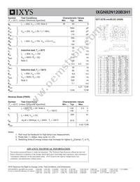 IXGN82N120B3H1 Datasheet Page 2