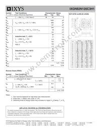 IXGN82N120C3H1 Datasheet Page 2