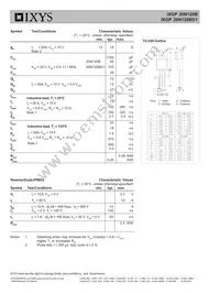 IXGP20N120B Datasheet Page 2