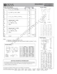 IXGP24N60C4 Datasheet Page 2