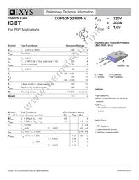 IXGP50N33TBM-A Cover