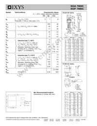 IXGP7N60C Datasheet Page 2