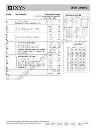 IXGR24N60C Datasheet Page 2