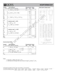 IXGR72N60C3D1 Datasheet Page 2