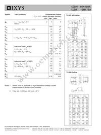 IXGT10N170A Datasheet Page 2