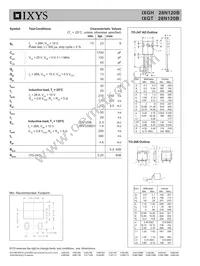 IXGT28N120B Datasheet Page 2