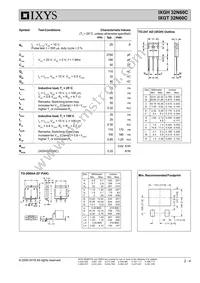 IXGT32N60C Datasheet Page 2