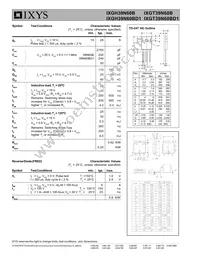 IXGT39N60BD1 Datasheet Page 2
