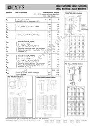 IXGT50N60B Datasheet Page 2