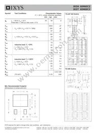 IXGT60N60C2 Datasheet Page 2