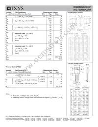 IXGT60N60C3D1 Datasheet Page 2