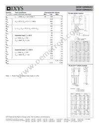 IXGX120N60A3 Datasheet Page 2
