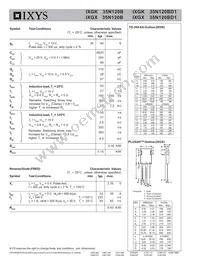 IXGX35N120BD1 Datasheet Page 2