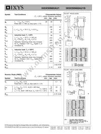 IXGX50N60AU1 Datasheet Page 2