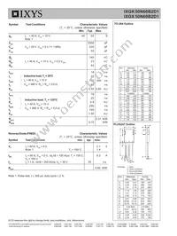 IXGX50N60B2D1 Datasheet Page 2