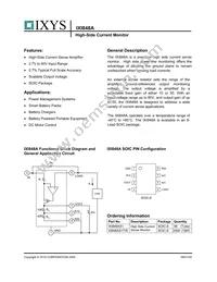 IXI848AS1T/R Datasheet Cover