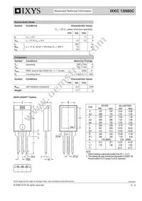 IXKC13N80C Datasheet Page 2