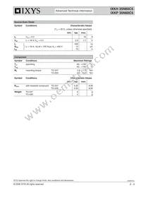IXKP35N60C5 Datasheet Page 2