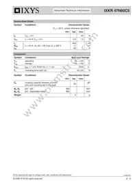 IXKR47N60C5 Datasheet Page 2