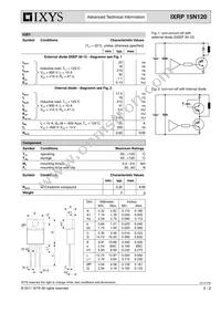 IXRP15N120 Datasheet Page 2