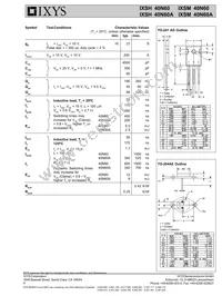 IXSH40N60A Datasheet Page 2