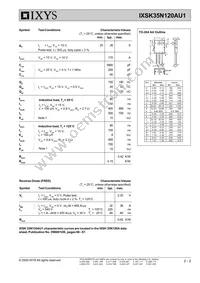 IXSK35N120AU1 Datasheet Page 2