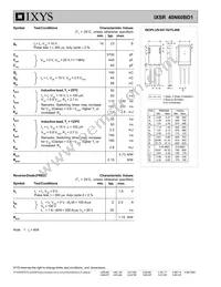 IXSR40N60BD1 Datasheet Page 2