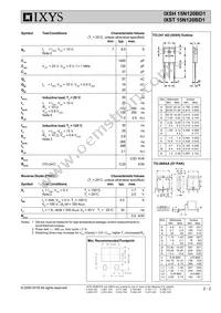 IXST15N120BD1 Datasheet Page 2