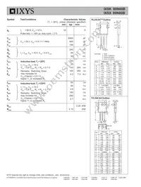 IXSX80N60B Datasheet Page 2