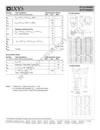 IXTA10N60P Datasheet Page 2