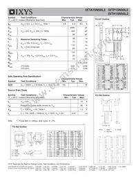 IXTA15N50L2 Datasheet Page 2