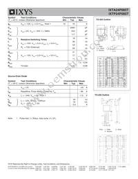 IXTA24P085T Datasheet Page 2