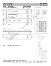 IXTA28P065T Datasheet Page 2
