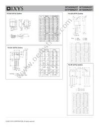 IXTA50N25T Datasheet Page 3