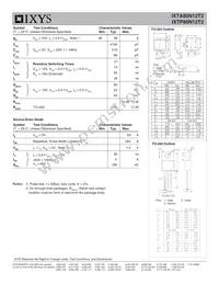 IXTA80N12T2 Datasheet Page 2