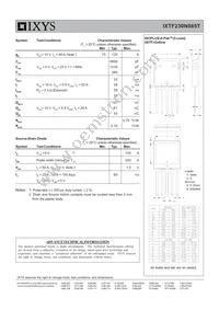 IXTF230N085T Datasheet Page 2