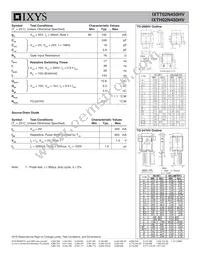 IXTH02N450HV Datasheet Page 2