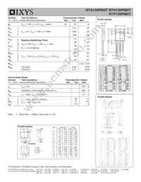 IXTH120P065T Datasheet Page 2